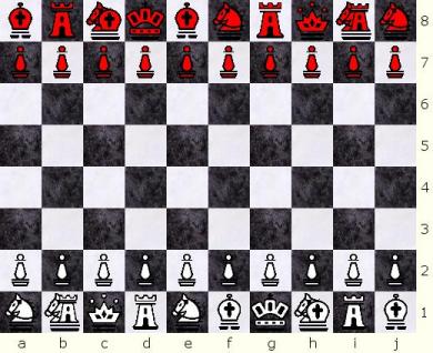 Modern Capablanca Random Chess preset - Magnetic Set